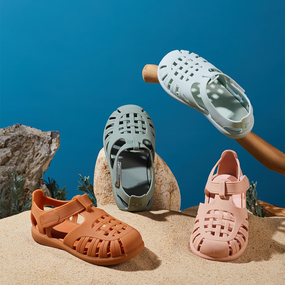 Coral Breeze Toddler Sandals | Lightweight Non-Slip Shoes