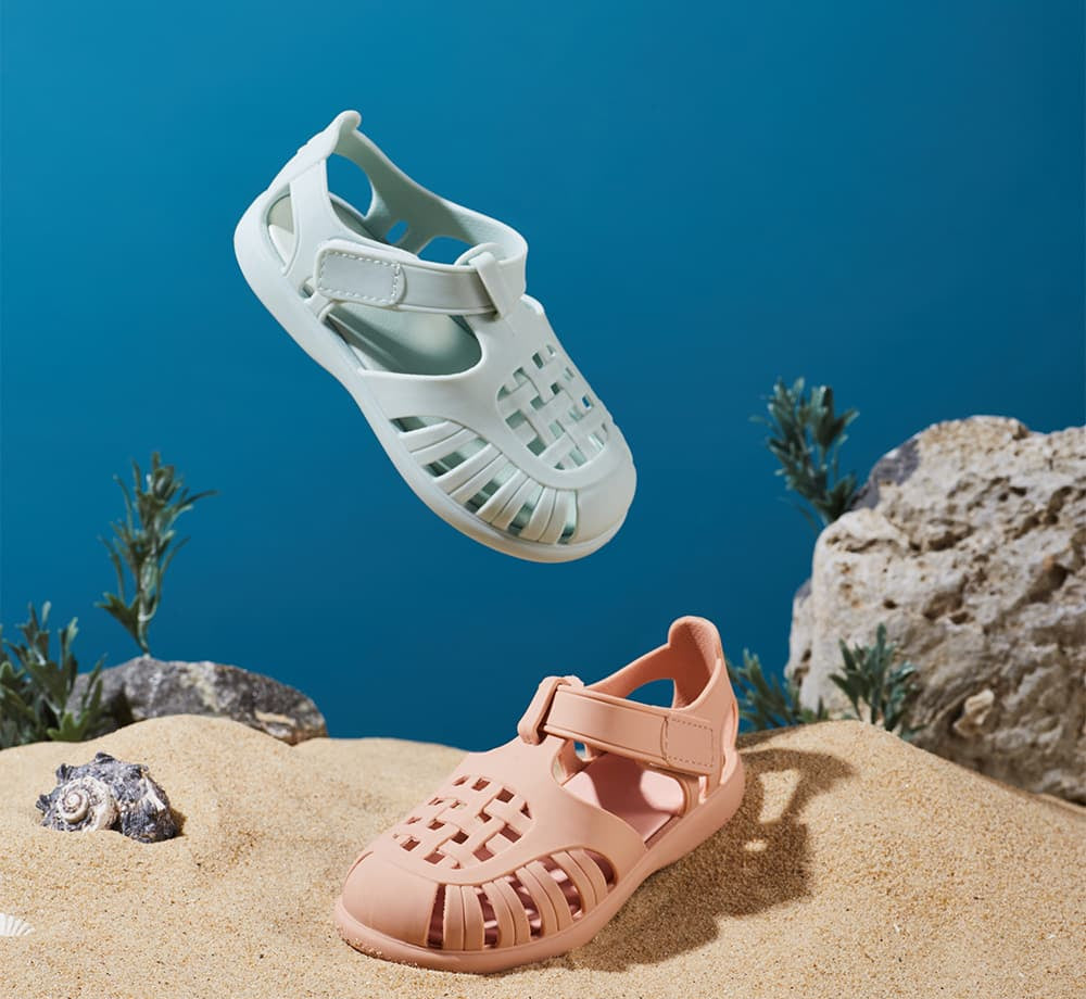 Coral Breeze Toddler Sandals | Lightweight Non-Slip Shoes
