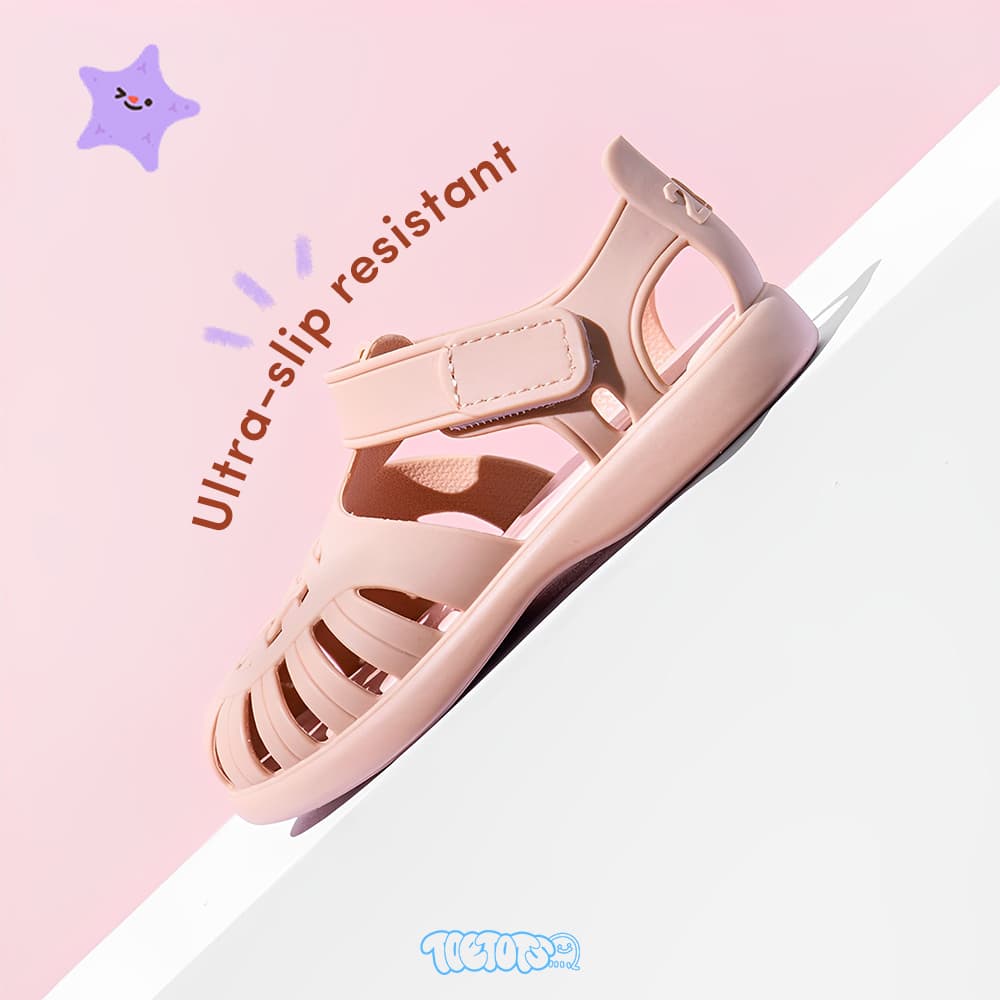 Coral Breeze Toddler Sandals | Lightweight Non-Slip Shoes