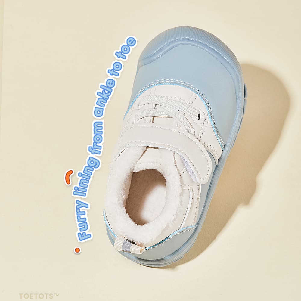 Starlight Sprinters Baby Sneakers Grey | Lightweight Non-Slip Shoes