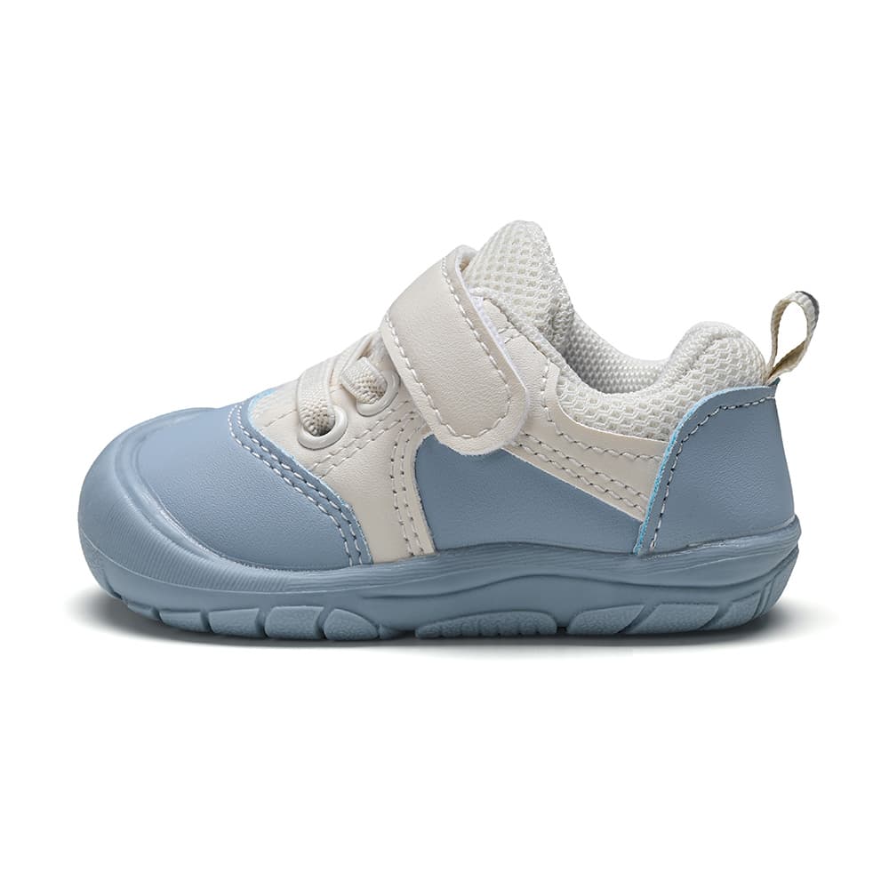 Starlit Stride Baby Sneakers White | Breathable Soft Sole First Walking Shoes