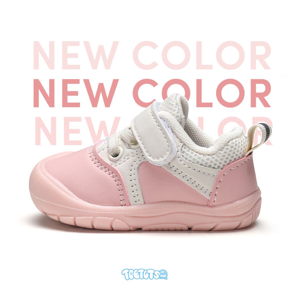Starlit Stride Baby Sneakers White | Breathable Soft Sole First Walking Shoes