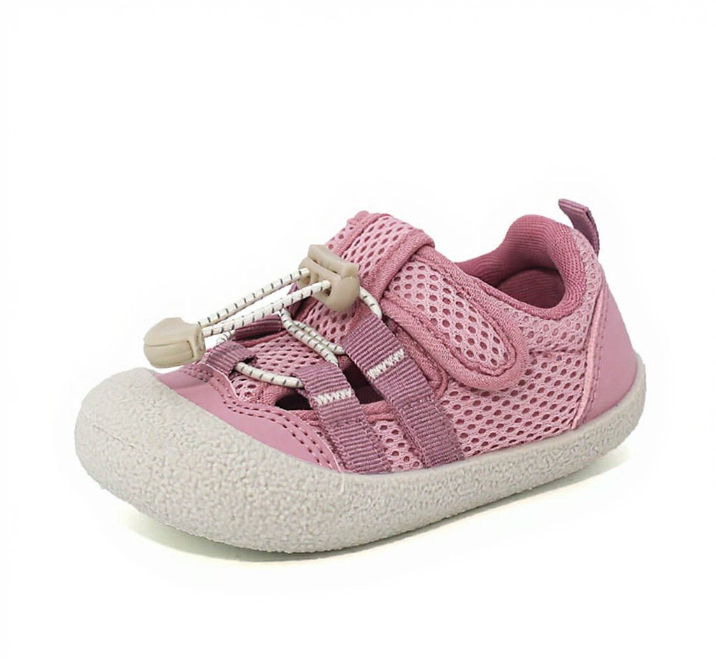 GentleStride Honeycomb Mesh Baby Shoes | Quick-Dry Water Play Shoes