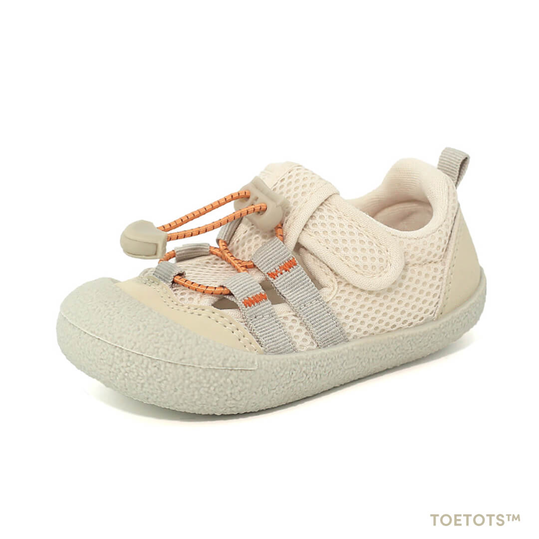 GentleStride Baby Sneakers Grey | Lightweight Non-Slip First Walking Shoes