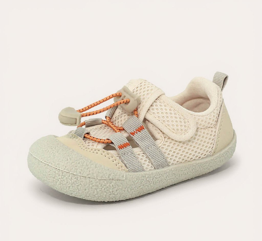 GentleStride Honeycomb Mesh Baby Shoes | Quick-Dry Water Play Shoes