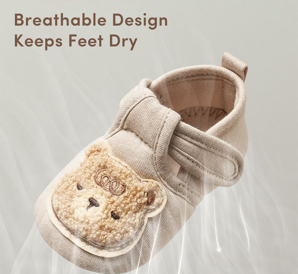 Whimsical Paws Toddler Sock-Shoes | Non-Slip Baby Footwear