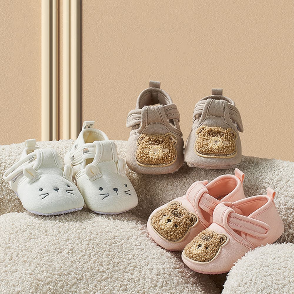 Gentle Paws Non-Slip Toddler Sock-Shoes | Cozy First Walking Shoes