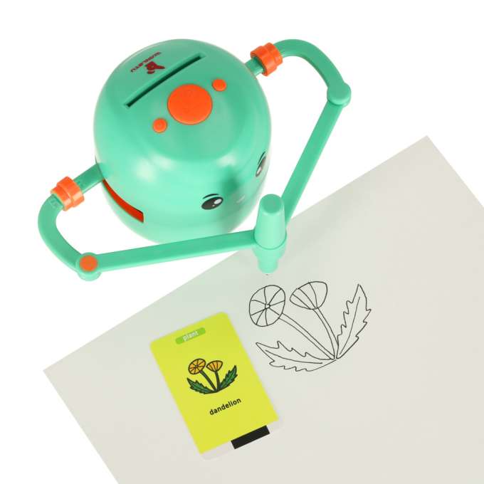 Whimsical DoodleBot Toddler Drawing Robot | Creative Play Companion