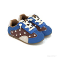 Whimsical Dot Baby Sneakers Grey | Breathable Soft Sole Toddler Shoes
