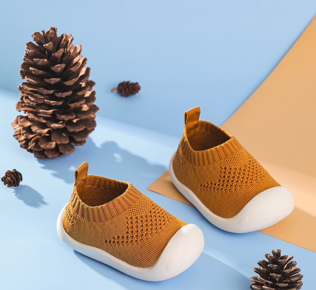 GentleStep Non-Slip Toddler Sock-Shoes | Cosy First Walking Shoes