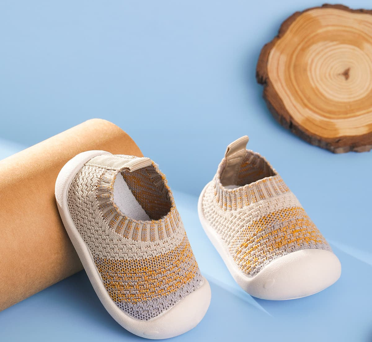 GentleStep Non-Slip Toddler Sock-Shoes | Cosy First Walking Shoes