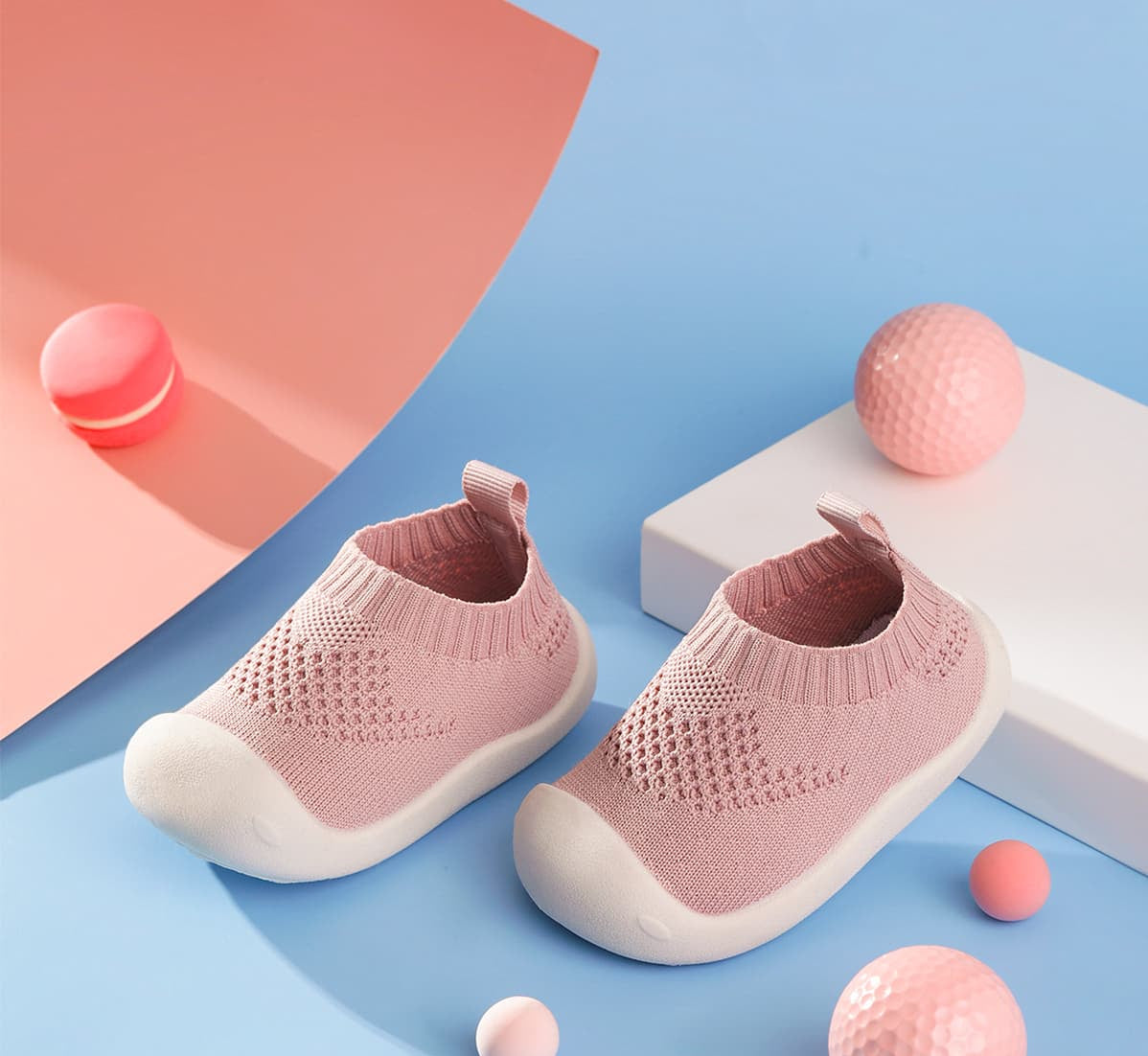 GentleStep Non-Slip Toddler Sock-Shoes | Cosy First Walking Shoes