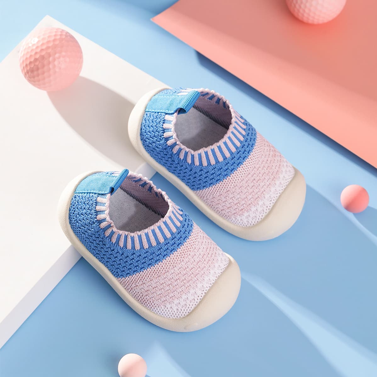 Gentle Breeze Toddler Sock-Shoes | Non-Slip Soft Sole Footwear