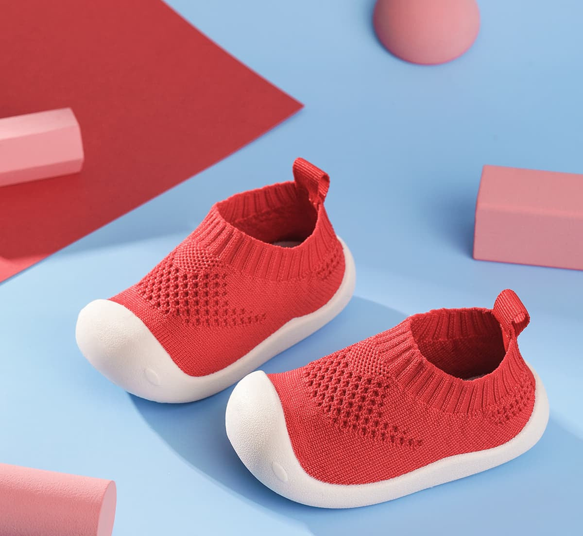 GentleStep Non-Slip Toddler Sock-Shoes | Cosy First Walking Shoes