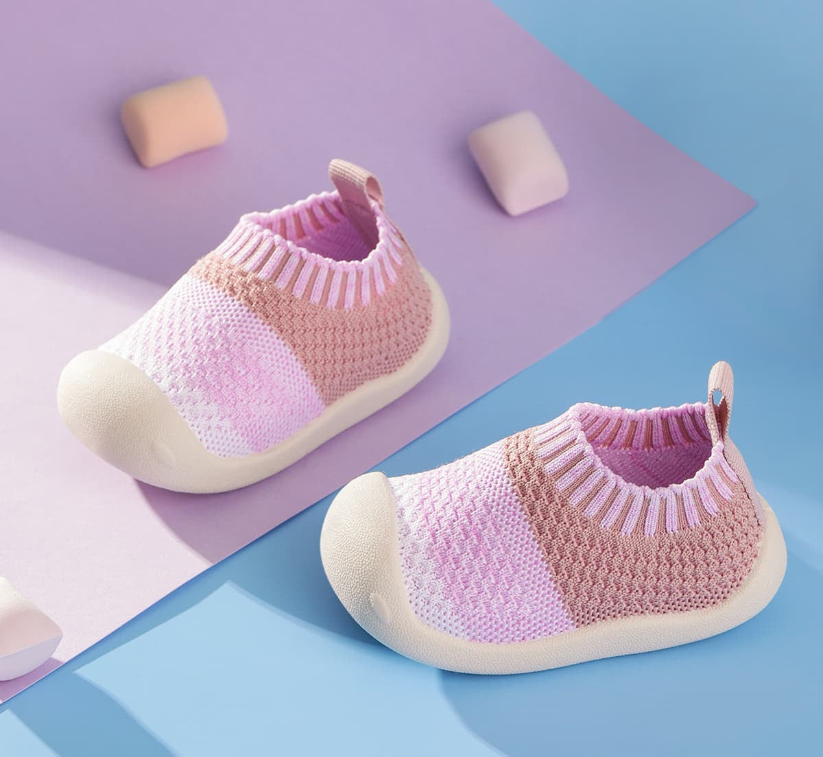 GentleStep Non-Slip Toddler Sock-Shoes | Cosy First Walking Shoes