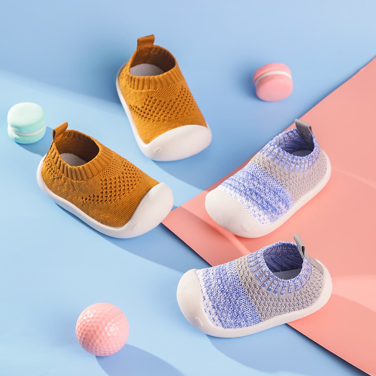 Gentle Breeze Toddler Sock-Shoes | Non-Slip Soft Sole Footwear