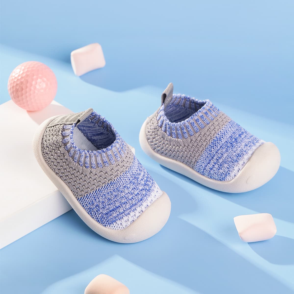 Gentle Breeze Toddler Sock-Shoes | Non-Slip Soft Sole Footwear