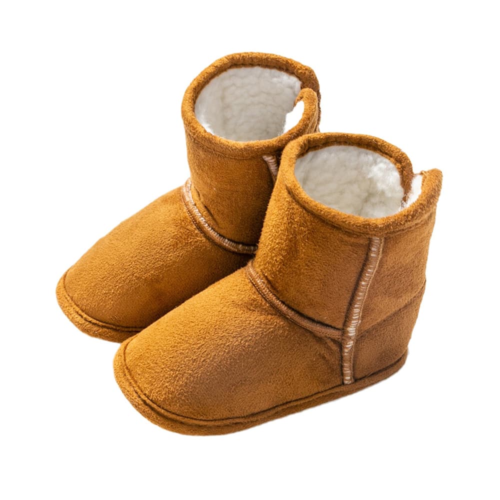 Whispering Willow Toddler Soft Sole Boots Grey | Cozy First Walking Shoes