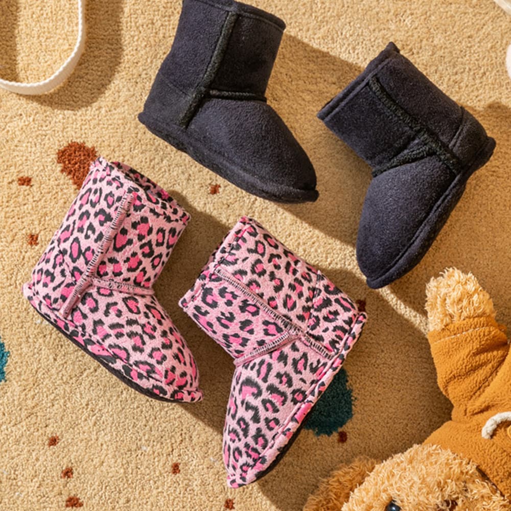 Whispering Willow Toddler Soft Sole Boots Grey | Cozy First Walking Shoes