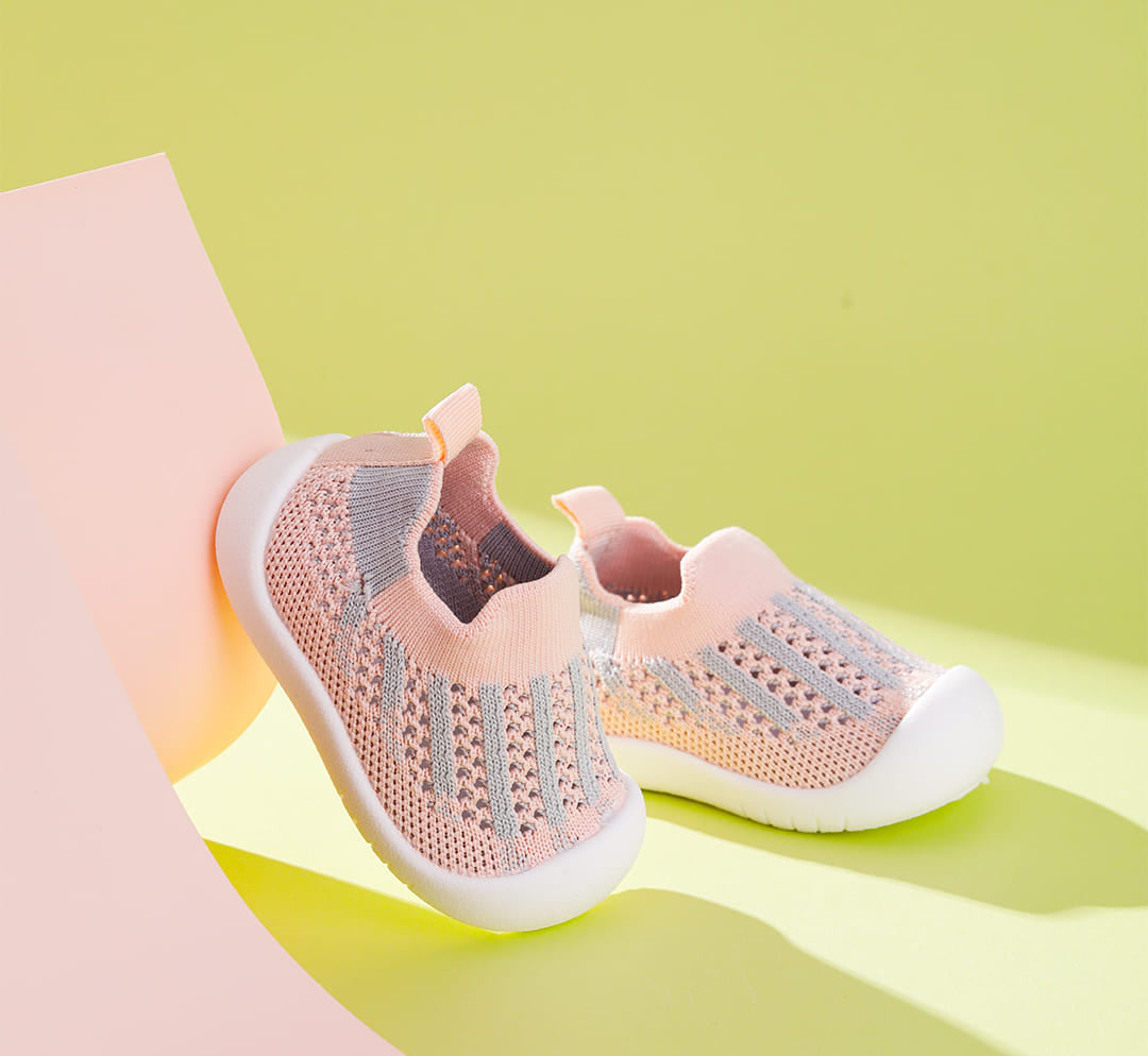 GentleStride Non-Slip Toddler Mesh Shoes | Lightweight First Walking Shoes