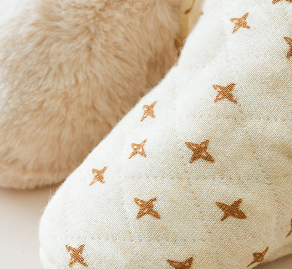 Serenity Soft Sole Baby Slippers | Cosy Non-Slip Footwear