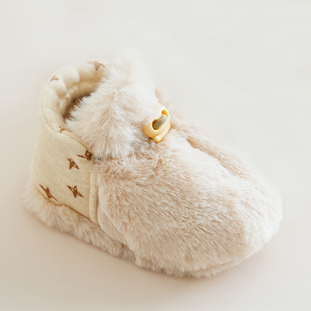 Gentle Whisper Cozy Baby Slippers | Soft Sole Non-Slip Footwear