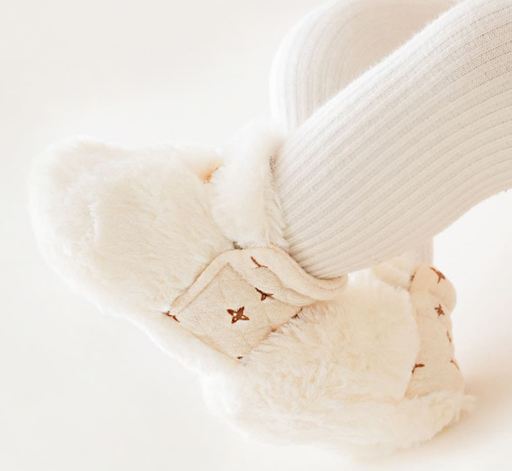 Serenity Soft Sole Baby Slippers | Cosy Non-Slip Footwear