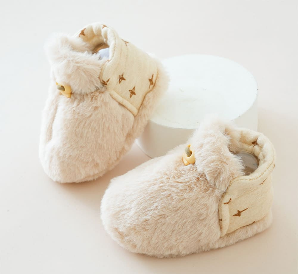 Serenity Soft Sole Baby Slippers | Cosy Non-Slip Footwear