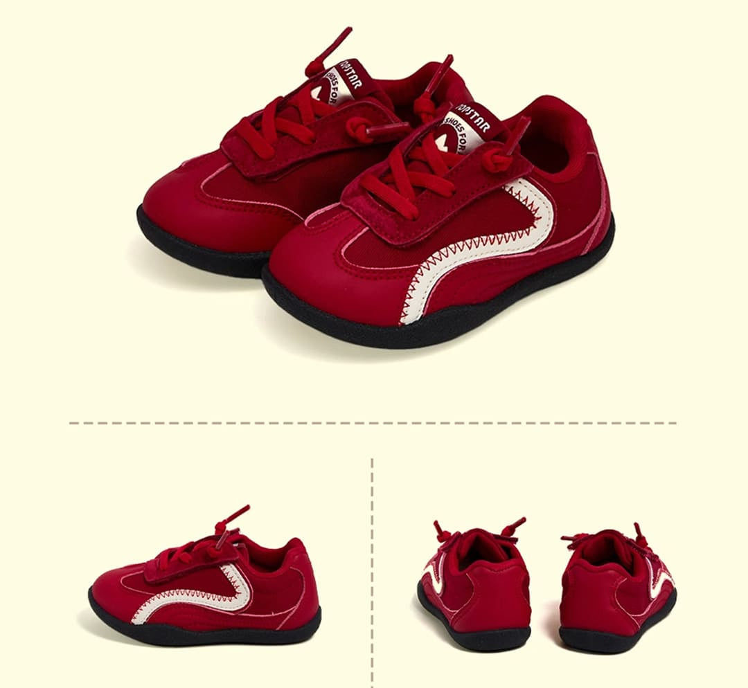GentleStride Bright Canvas Baby Sneakers | Breathable Soft Sole Toddler Shoes