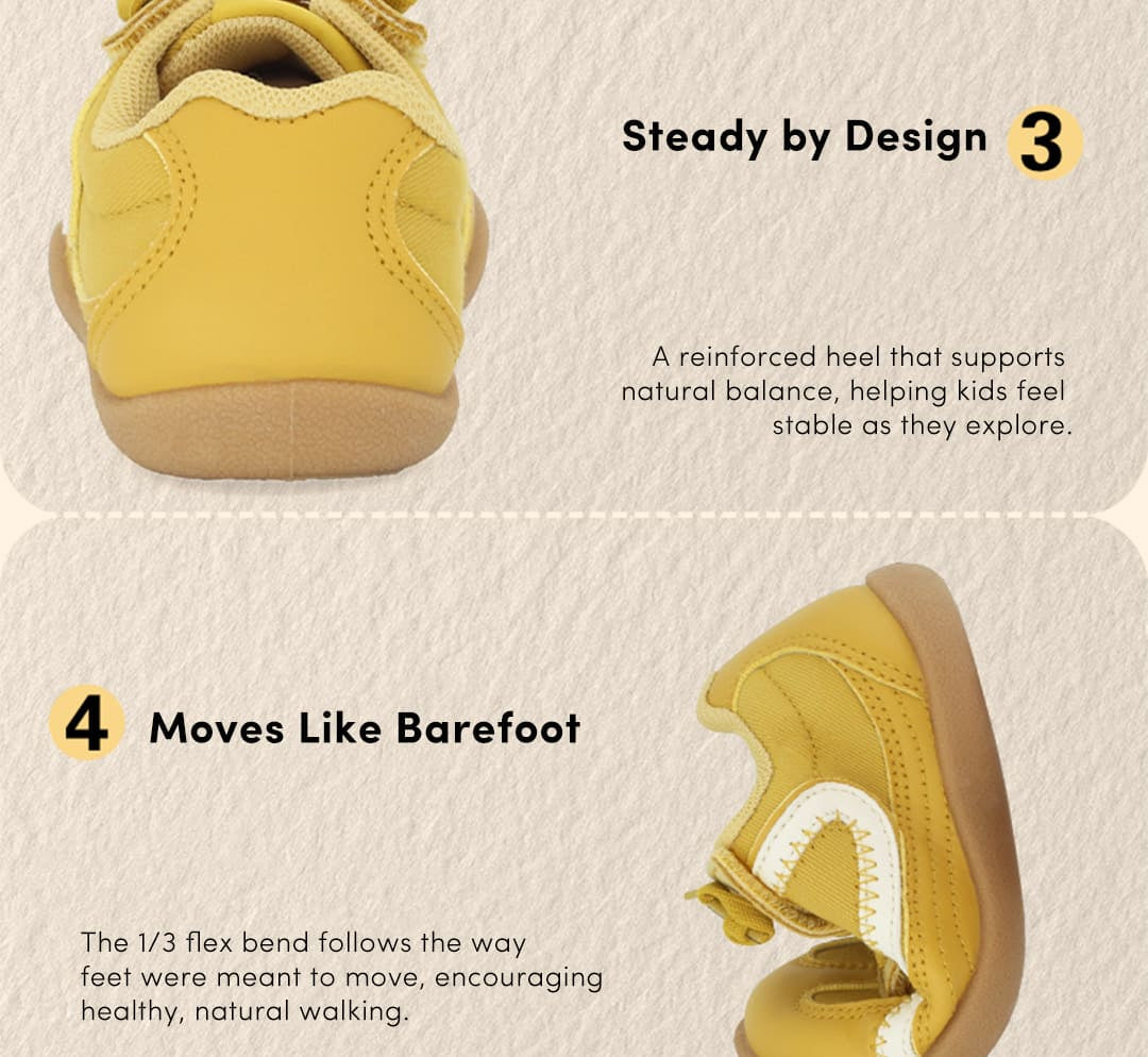 GentleStride Bright Canvas Baby Sneakers | Breathable Soft Sole Toddler Shoes