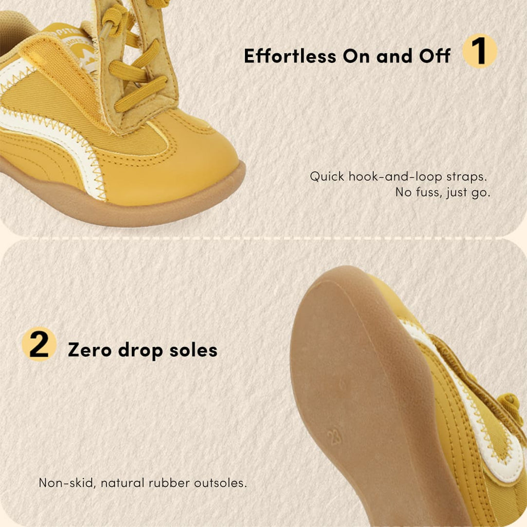 WhisperWalk Toddler Sneakers Grey | Breathable Soft Sole Shoes