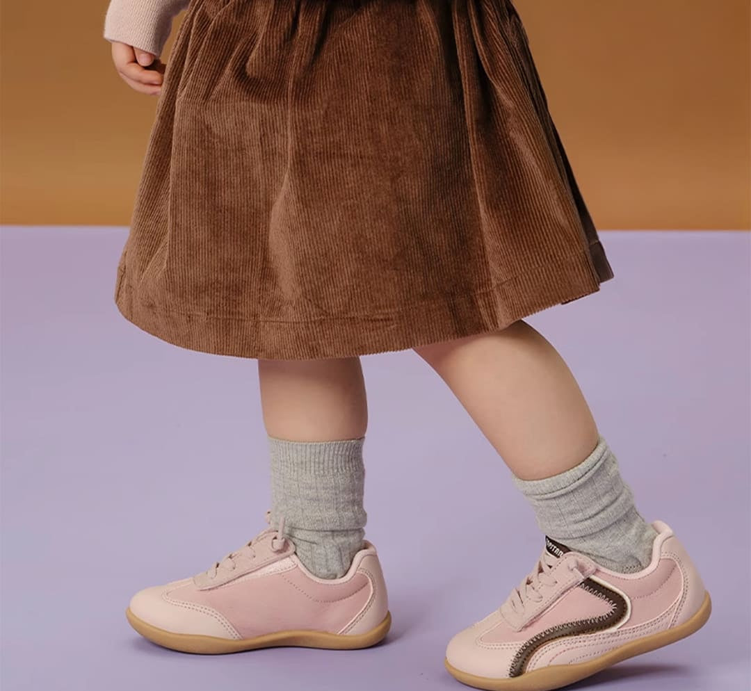 GentleStride Bright Canvas Baby Sneakers | Breathable Soft Sole Toddler Shoes