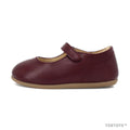 PetalGrace Leather Mary Jane Shoes Blush | Soft Sole Baby Footwear