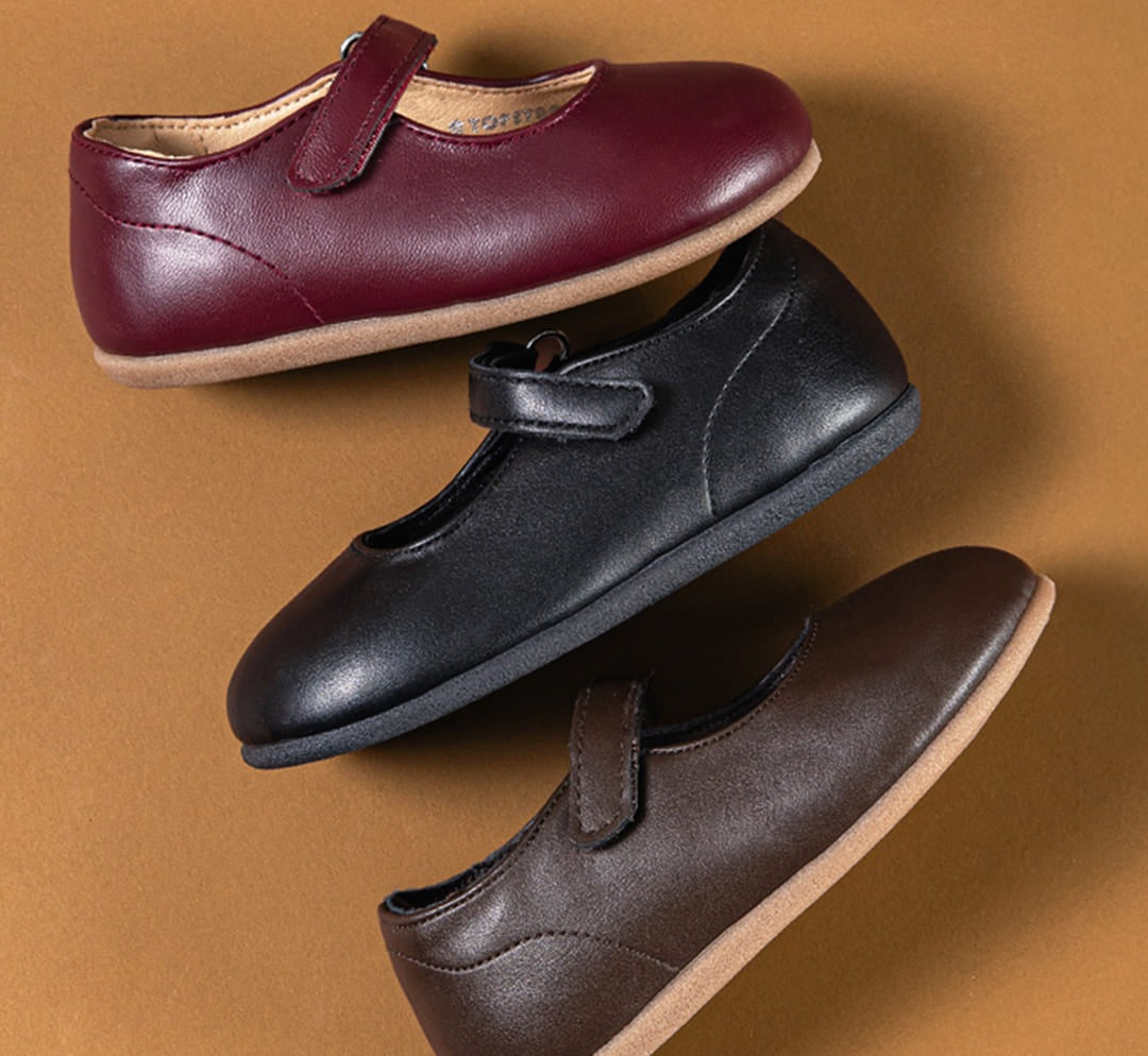 LuxeStep Leather Mary Jane Shoes, image 1