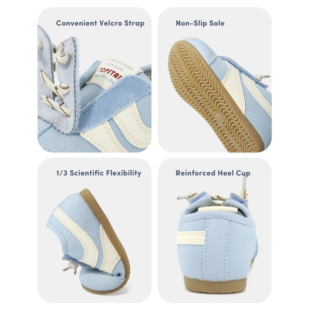 Willow Lane Kids Sneakers Grey | Breathable Soft Sole Toddler Shoes
