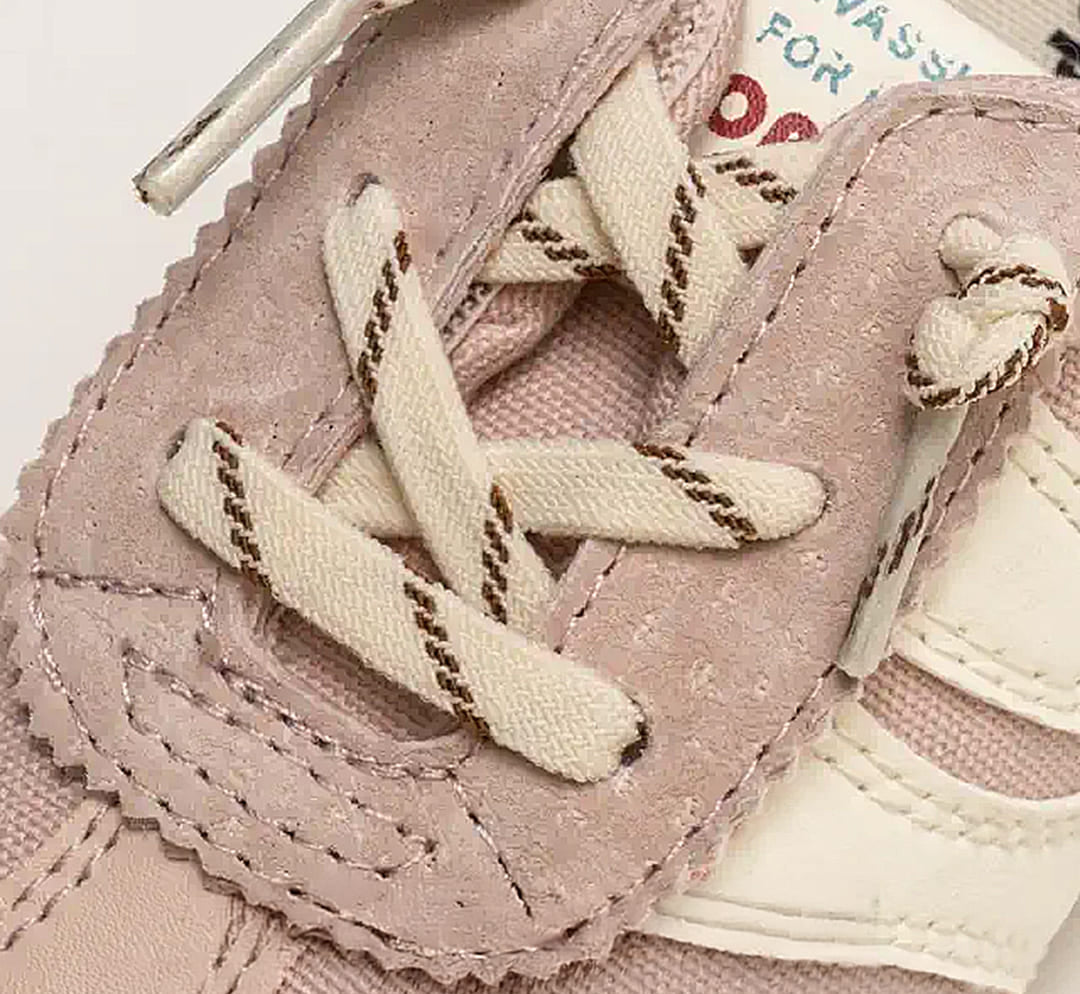 WhisperWalk Retro Stripe Toddler Sneakers | Breathable Soft Sole Shoes