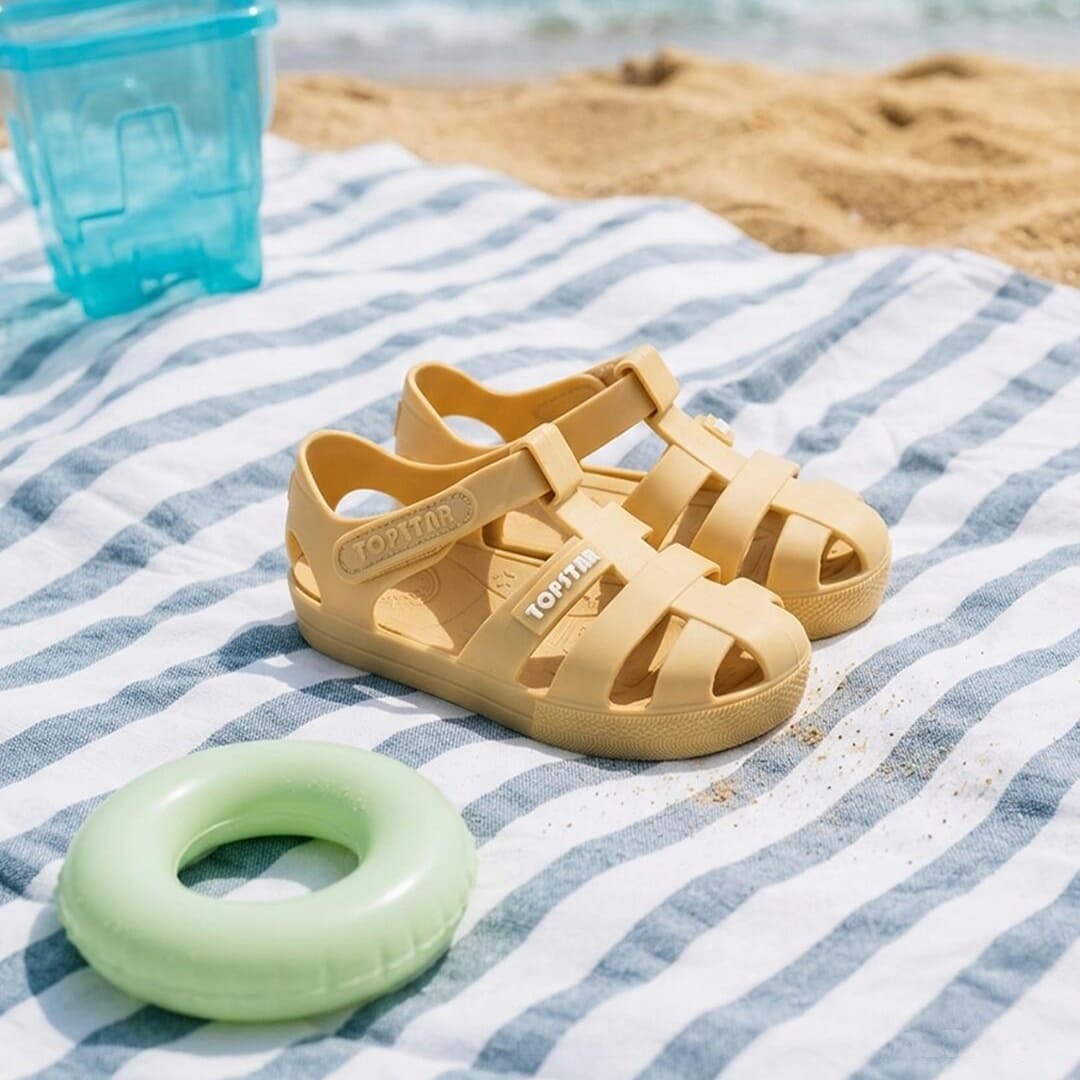 WhisperWalk Toddler Sandals Blush | Breathable Soft Sole Shoes
