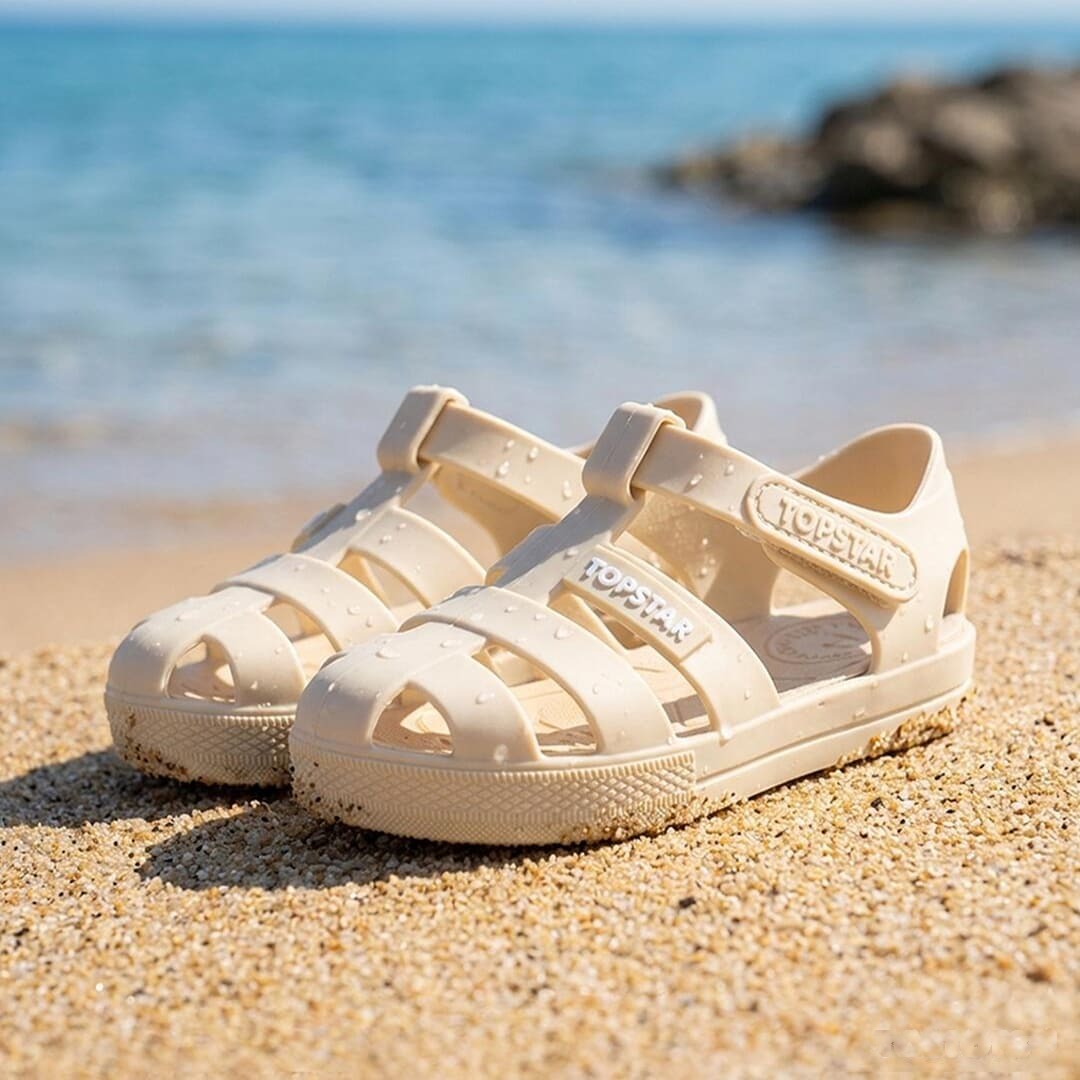 WhisperWalk Toddler Sandals Blush | Breathable Soft Sole Shoes