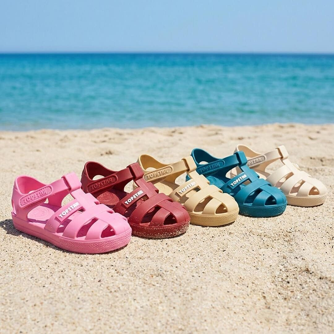 WhisperWalk Toddler Sandals Blush | Breathable Soft Sole Shoes
