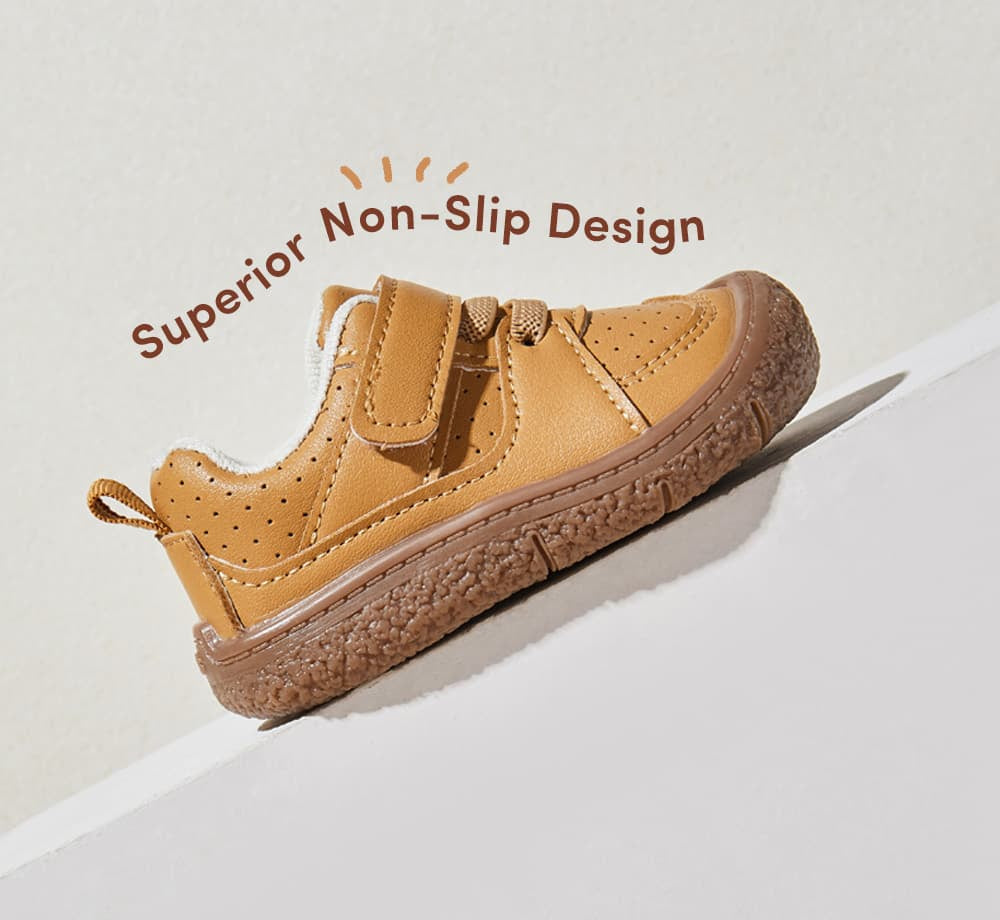GentleStride Suede First Walkers | Adjustable Velcro Soft Sole Shoes