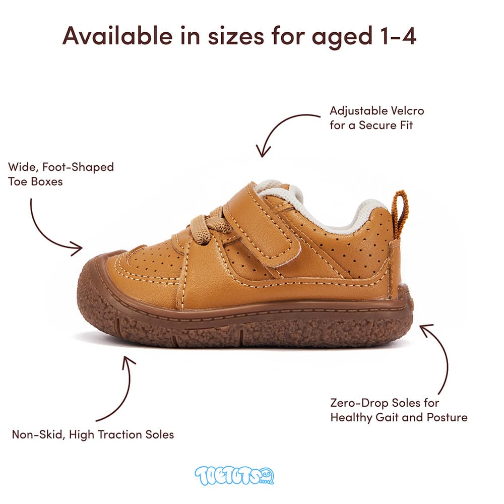 GentleStride Baby Sneakers Grey | Lightweight Non-Slip First Walking Shoes