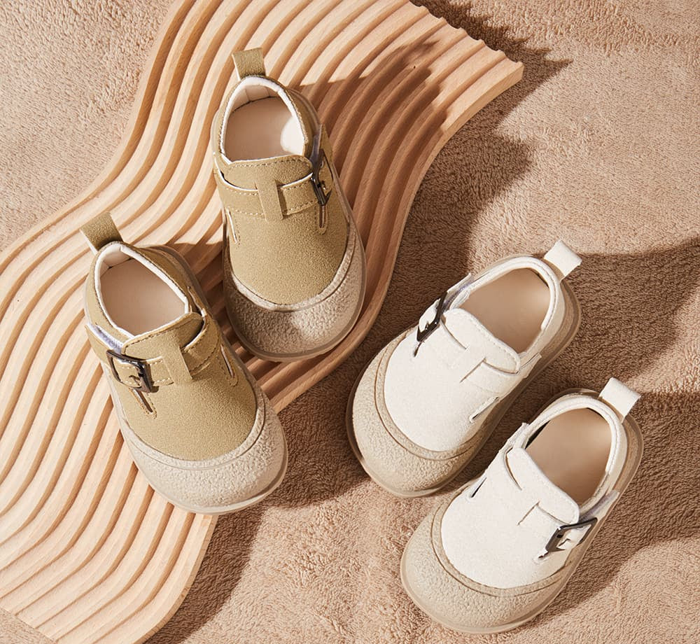 GentleStride Buckle Shoes | Soft Sole Toddler Footwear
