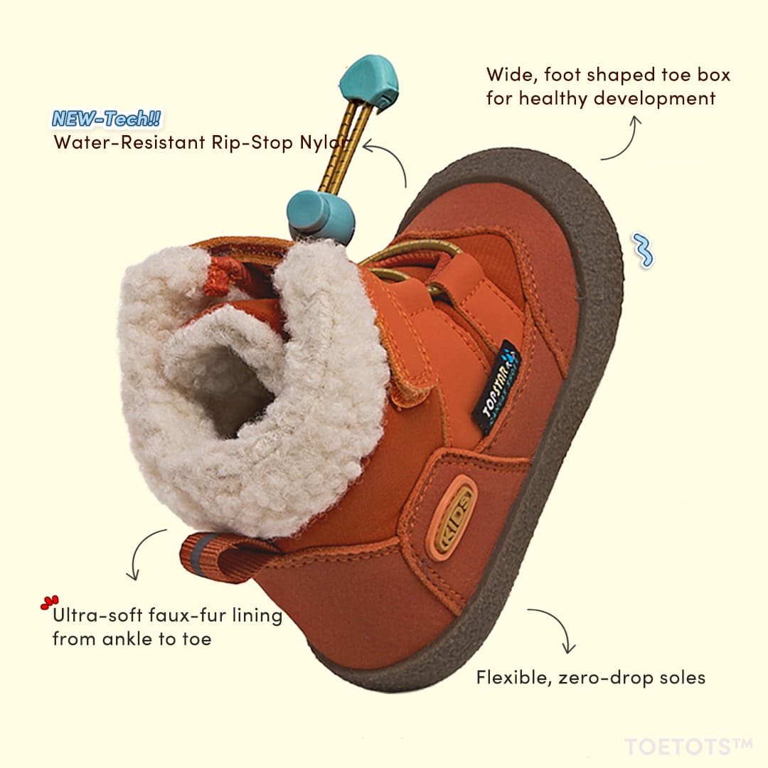 Frosty Paws Toddler Winter Boots | Cozy Non-Slip Footwear