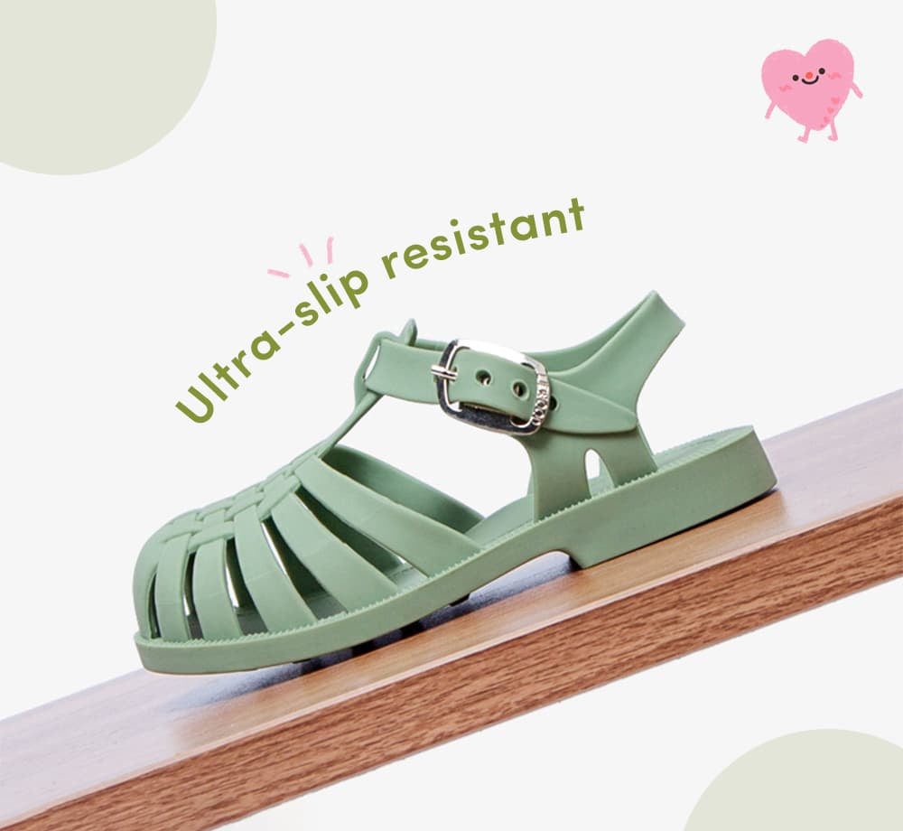 Seaside Breeze Toddler Jelly Sandals | Lightweight Non-Slip Shoes