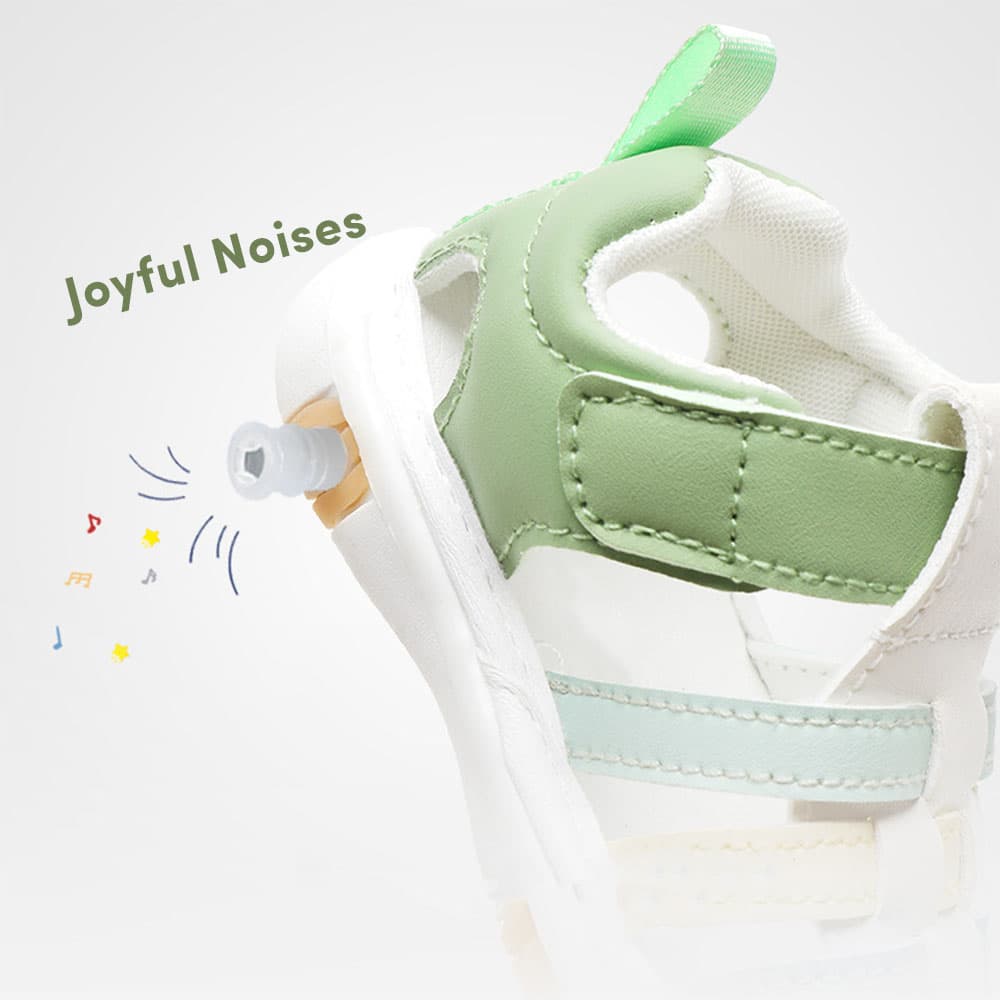 Whispering Leaf Sneaker Sandals Green | Breathable Toddler Shoes