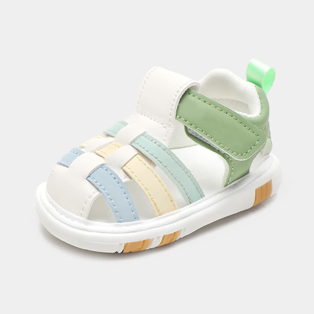 Whispering Leaf Sneaker Sandals Green | Breathable Toddler Shoes