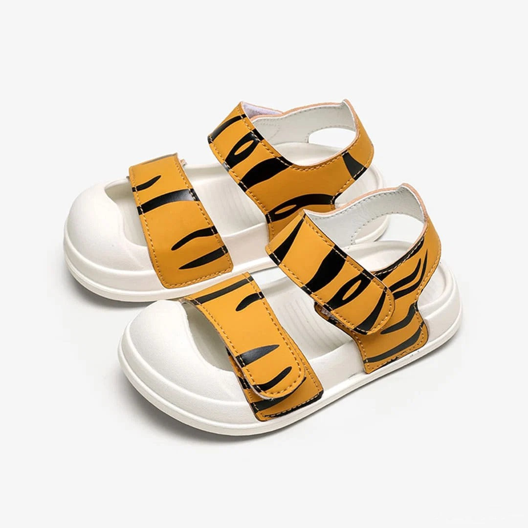 Savanna Breeze Toddler Sandals Tan | Breathable Non-Slip Footwear