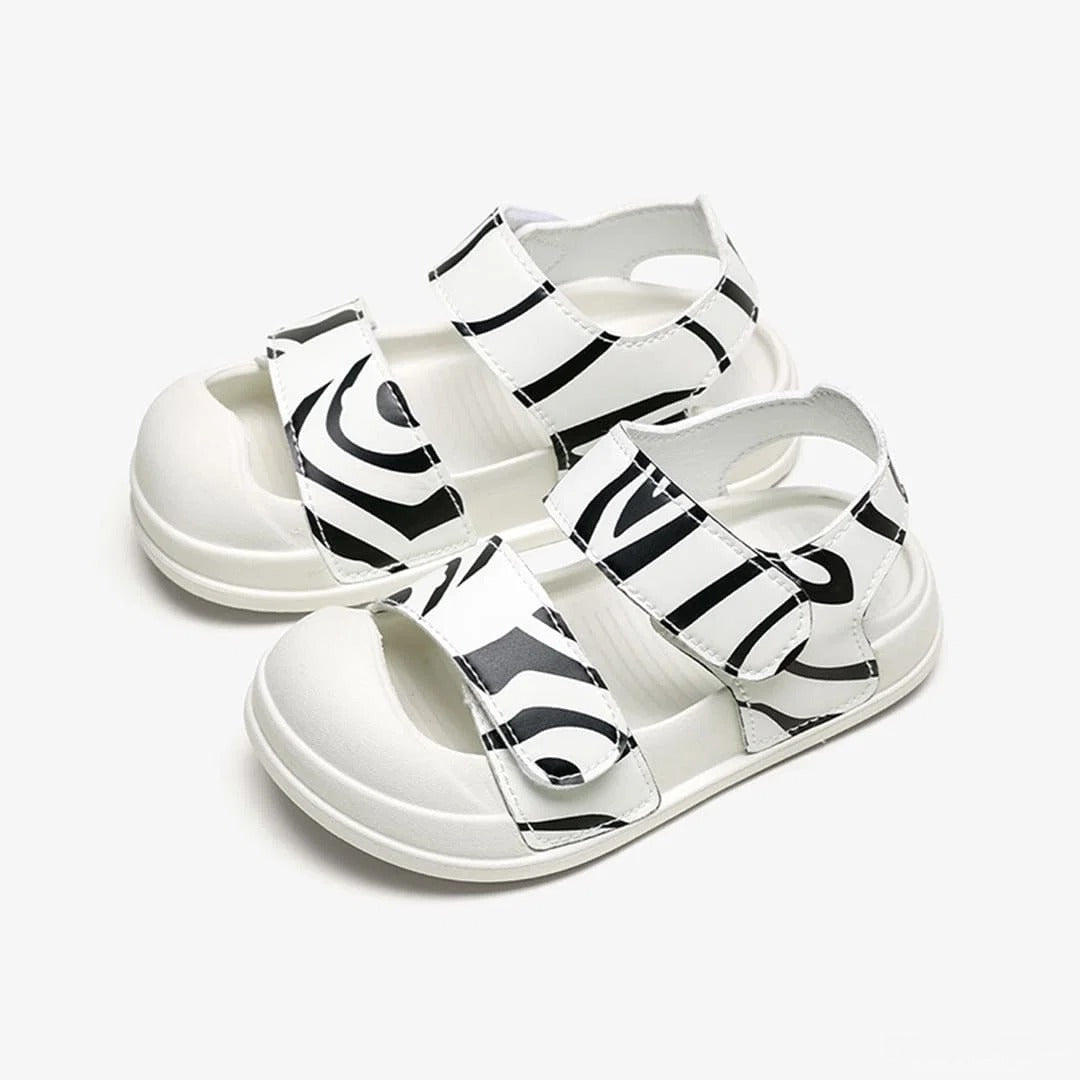 Savanna Breeze Toddler Sandals Tan | Breathable Non-Slip Footwear