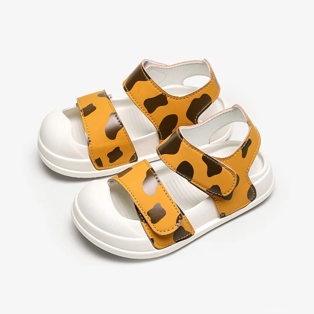 Savanna Breeze Toddler Sandals Tan | Breathable Non-Slip Footwear