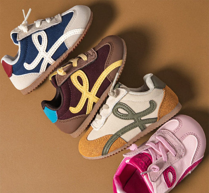 GentleStride Retro Chunky Toddler Sneakers | Breathable Soft Sole Shoes
